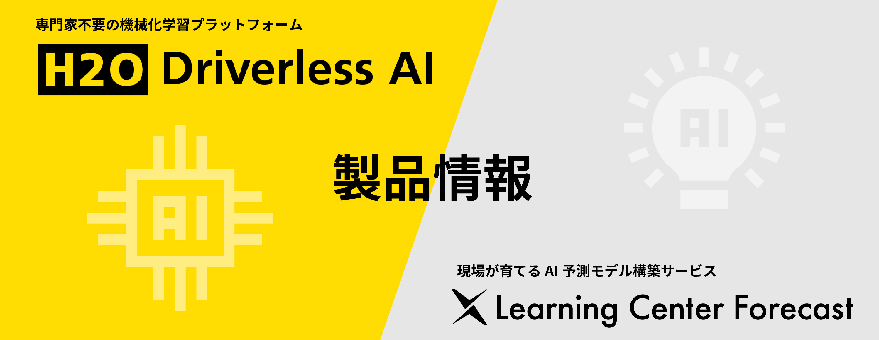 AI AutoML製品情報